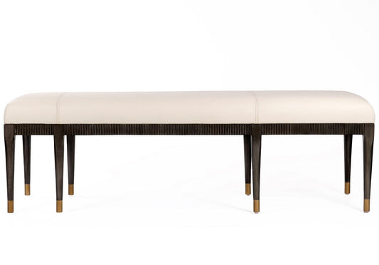 NINA LEATHER BENCH