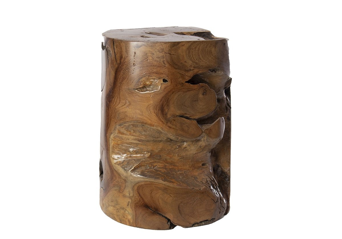 TEAK ROOT STOOL