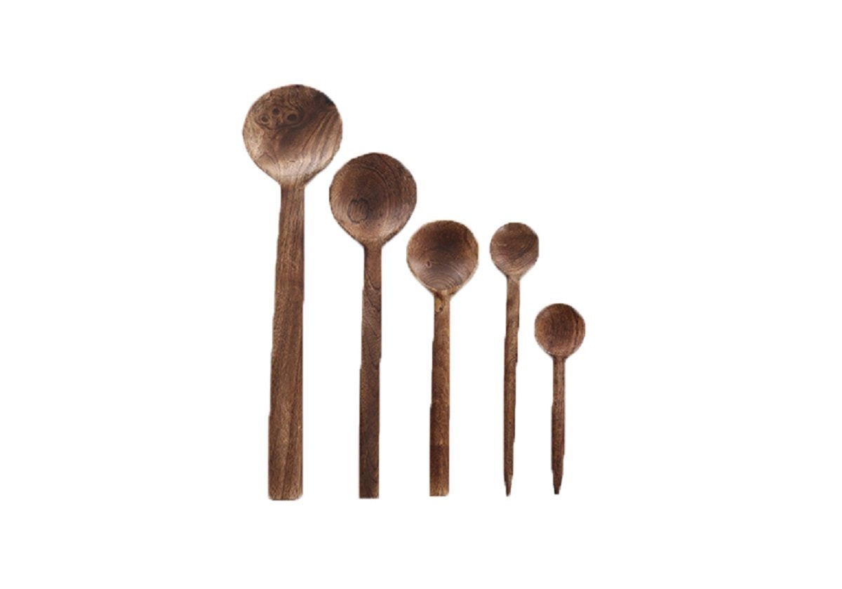 HAND CARVED MAKER'S SPOON SET